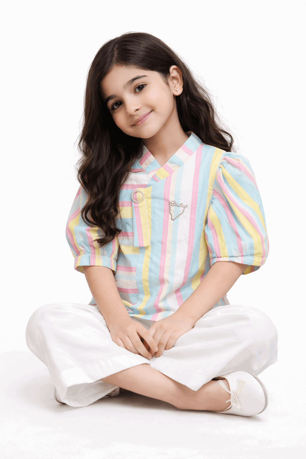 Girl Shirt & Trouser 2 Pcs