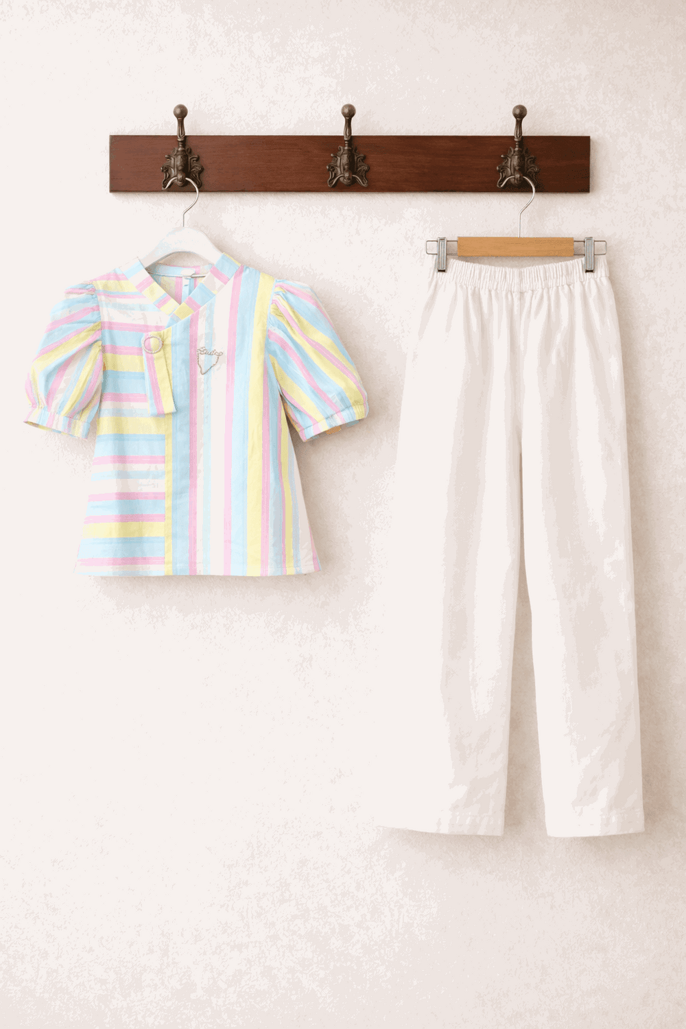 Girl Shirt & Trouser 2 Pcs