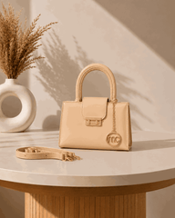 Glossy Charm Top Handle Bag - Nishat Creative Store