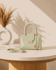 Glossy Charm Top Handle Bag - Nishat Creative Store