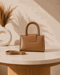 Glossy Charm Top Handle Bag - Nishat Creative Store