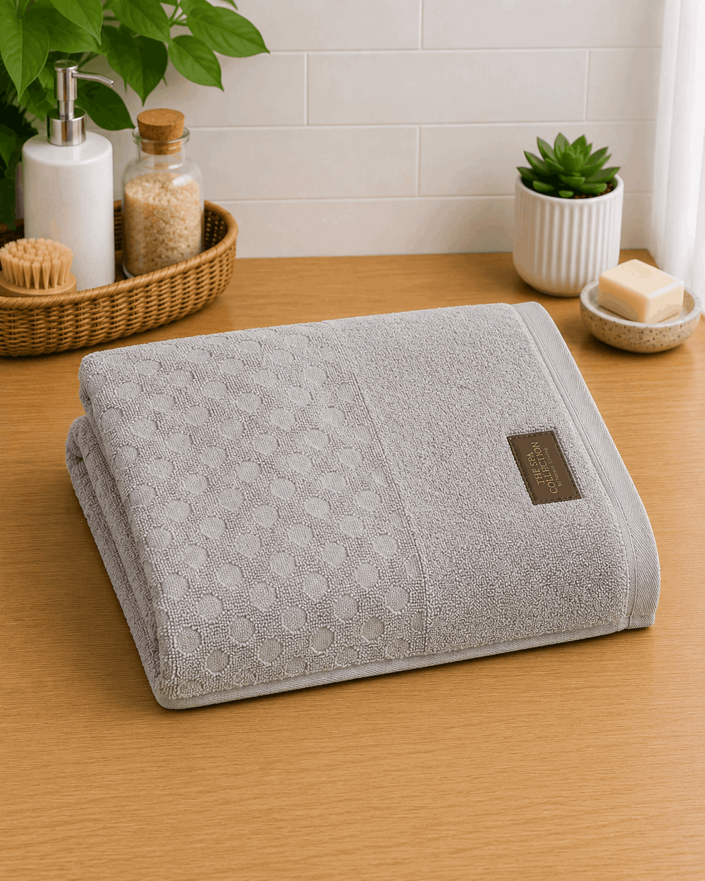 Polka Dots Bath Towel