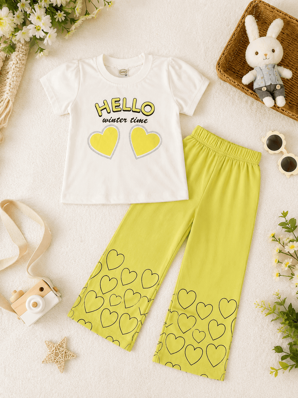 Hello Sunshine Girls Outfit