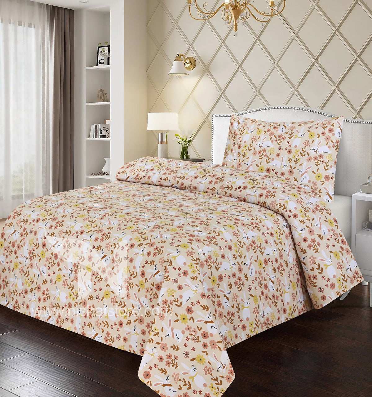 Kids Bed Sheet Design 259 - Nishat Creative Store