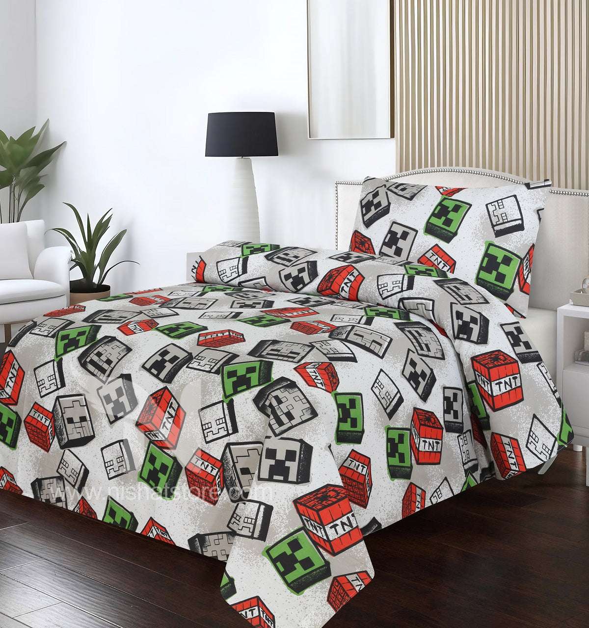Kids Bed Sheet Design 261 - Nishat Creative Store