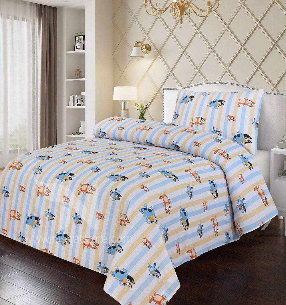 Kids Bed Sheet Design 263 - Nishat Creative Store