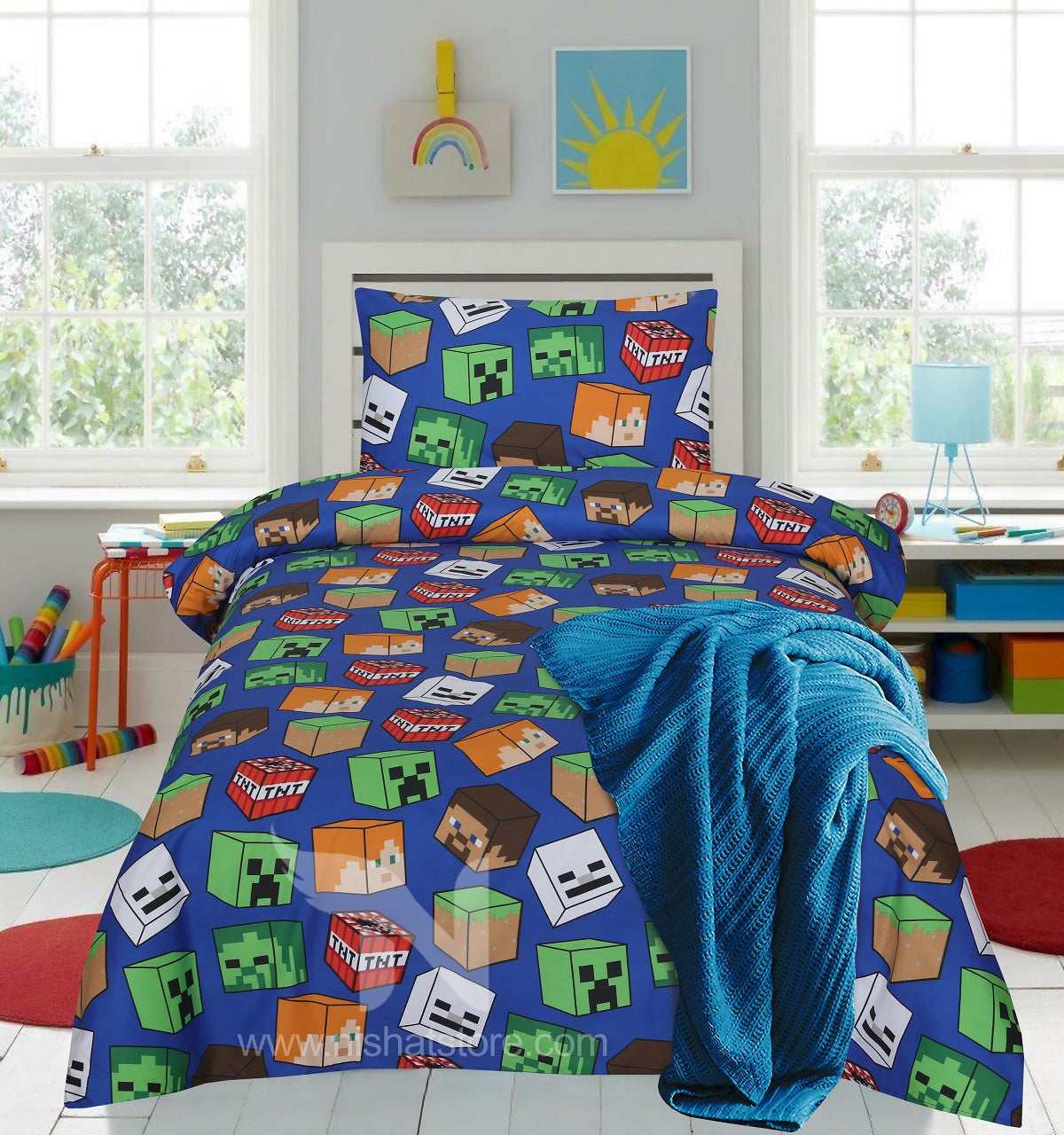 Kids Bed Sheet Design 269 - Nishat Creative Store