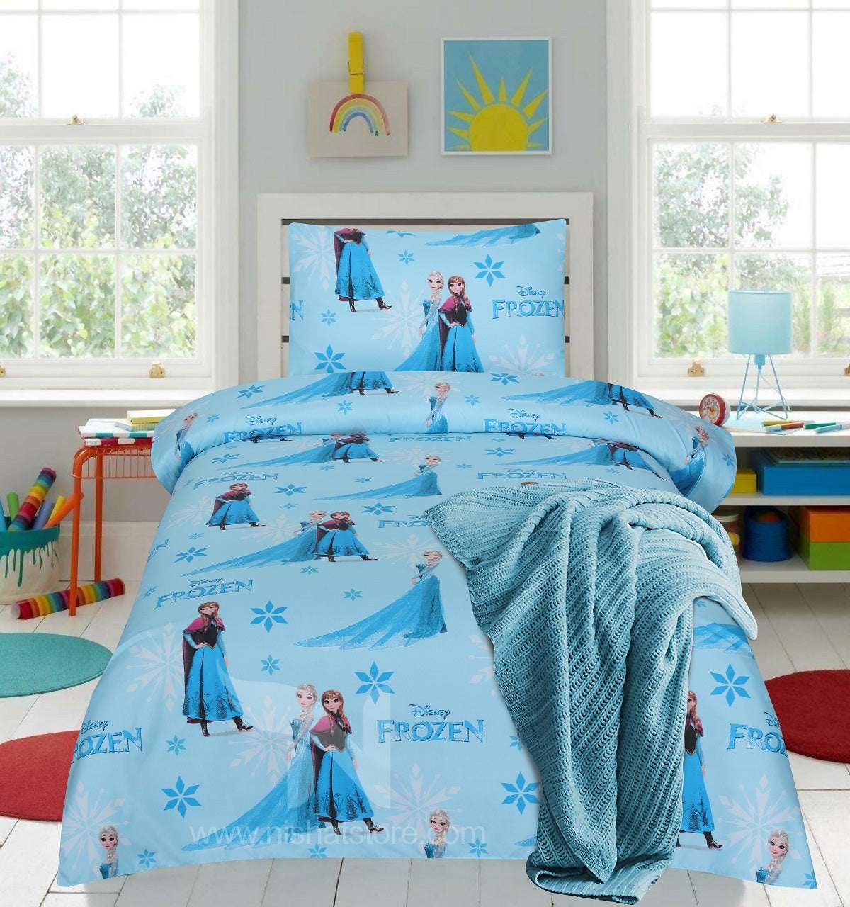 Kids Bed Sheet Design 270 - Nishat Creative Store