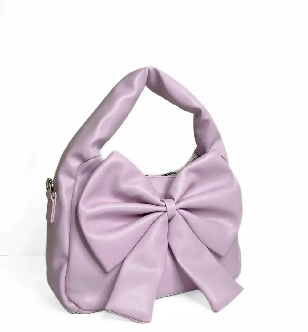 Korean Style Bowknot Leather Handbag - Nishat Creative Store