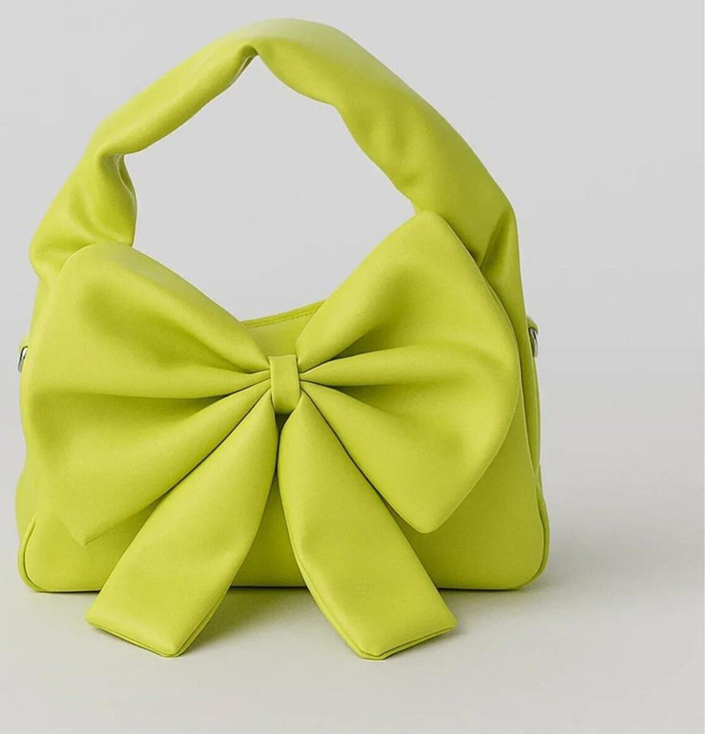 Korean Style Bowknot Leather Handbag - Nishat Creative Store