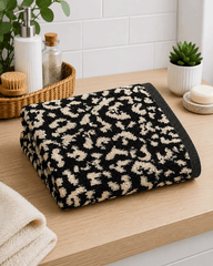 Leopard Print Cotton Hand Towel (Pack of 2) - Nishat Creative Store
