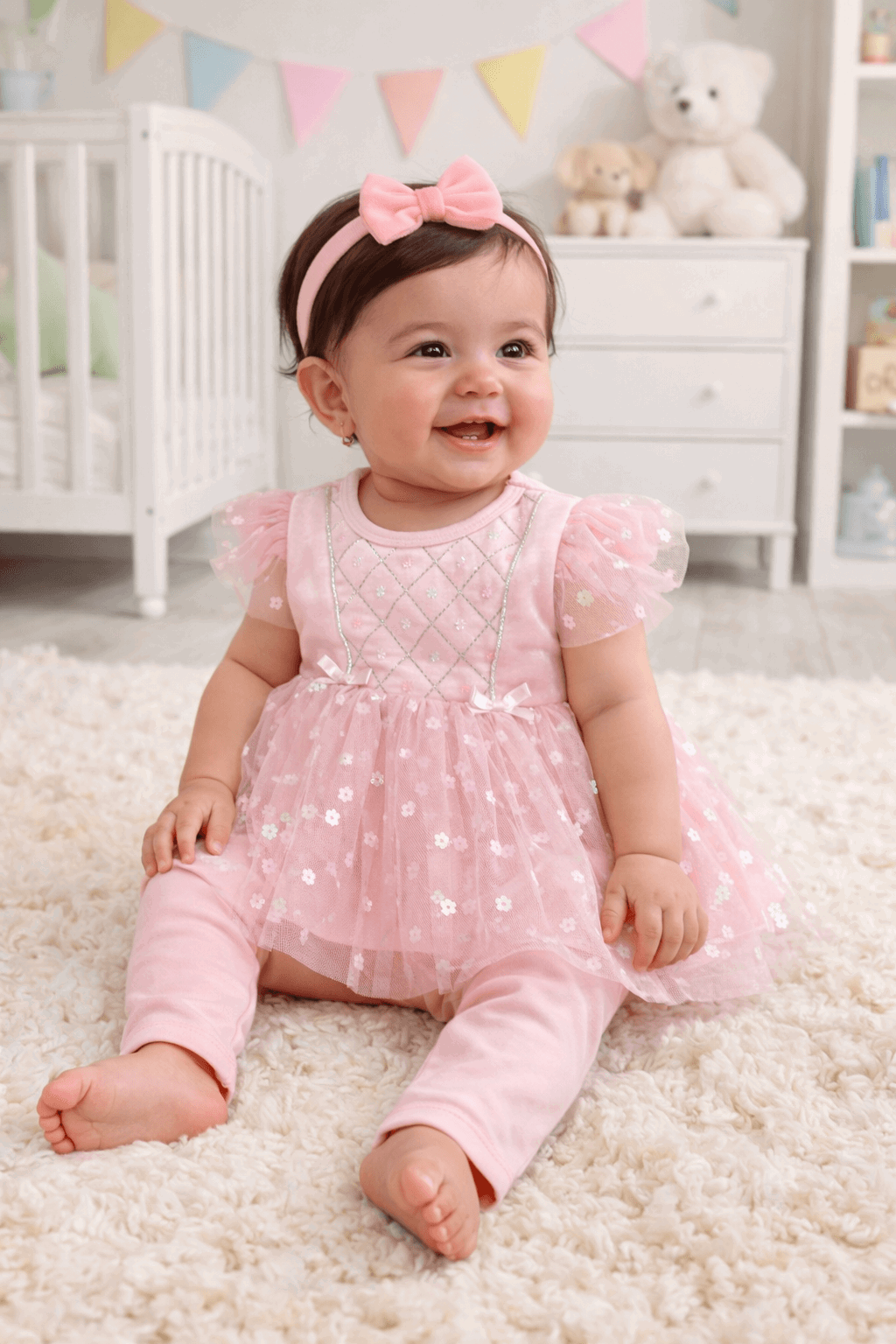 Little Baby Frock 3Pcs