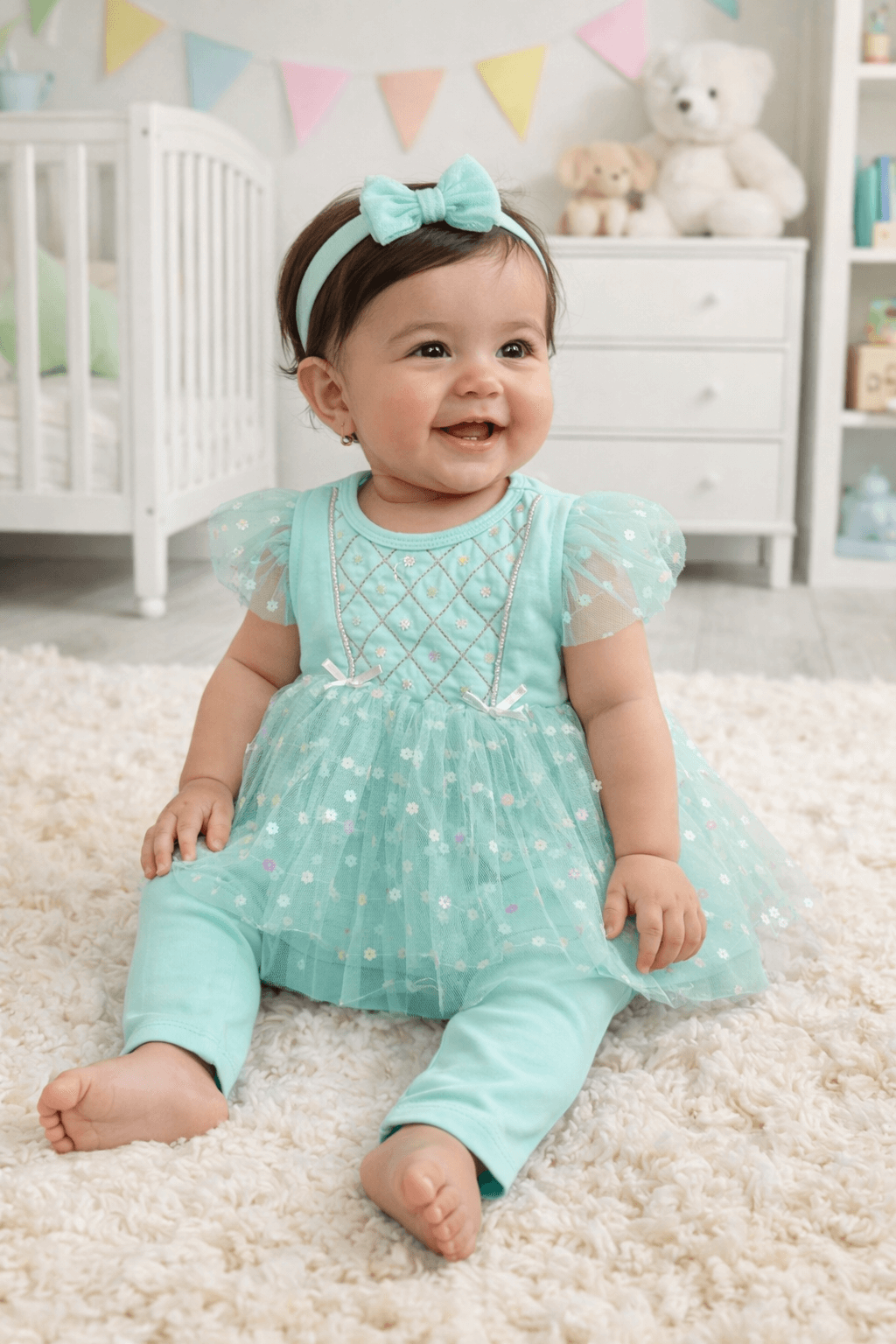 Little Baby Frock 3Pcs