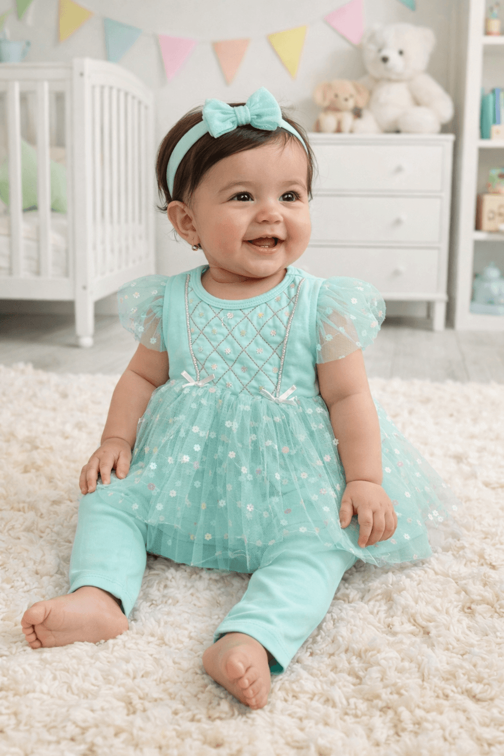 Little Baby Frock 3Pcs
