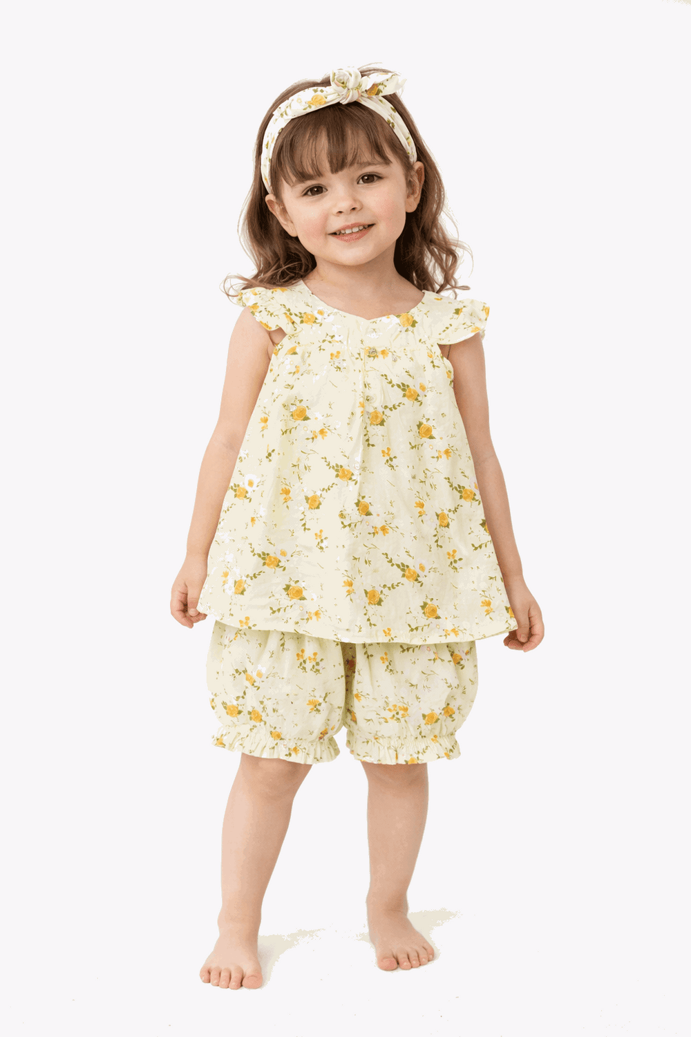 Little Floral two Piece Children's Outfit