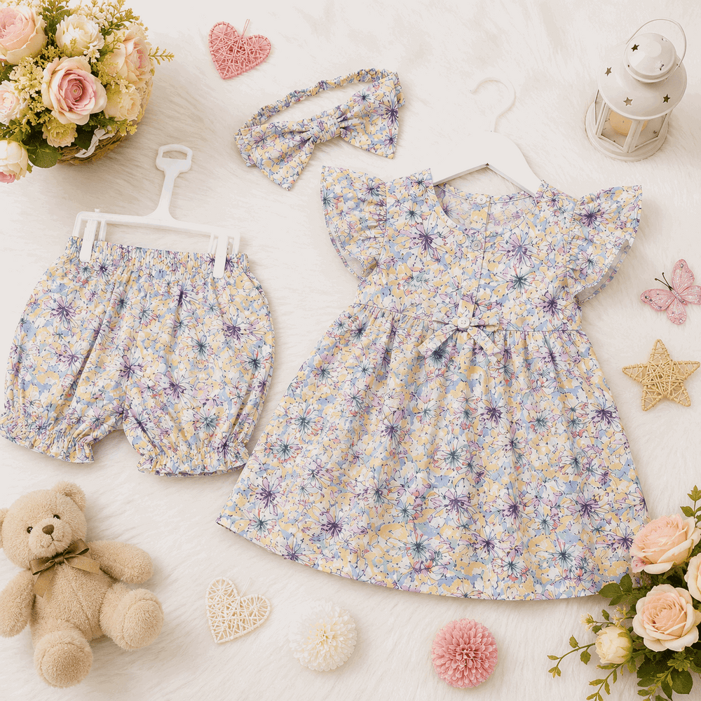 Little Floral two Piece Children's Outfit