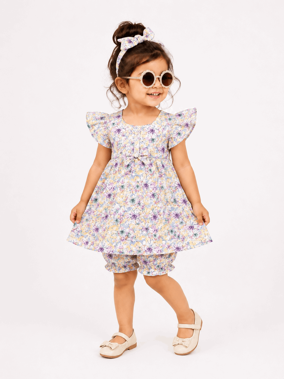 Little Floral two Piece Children's Outfit