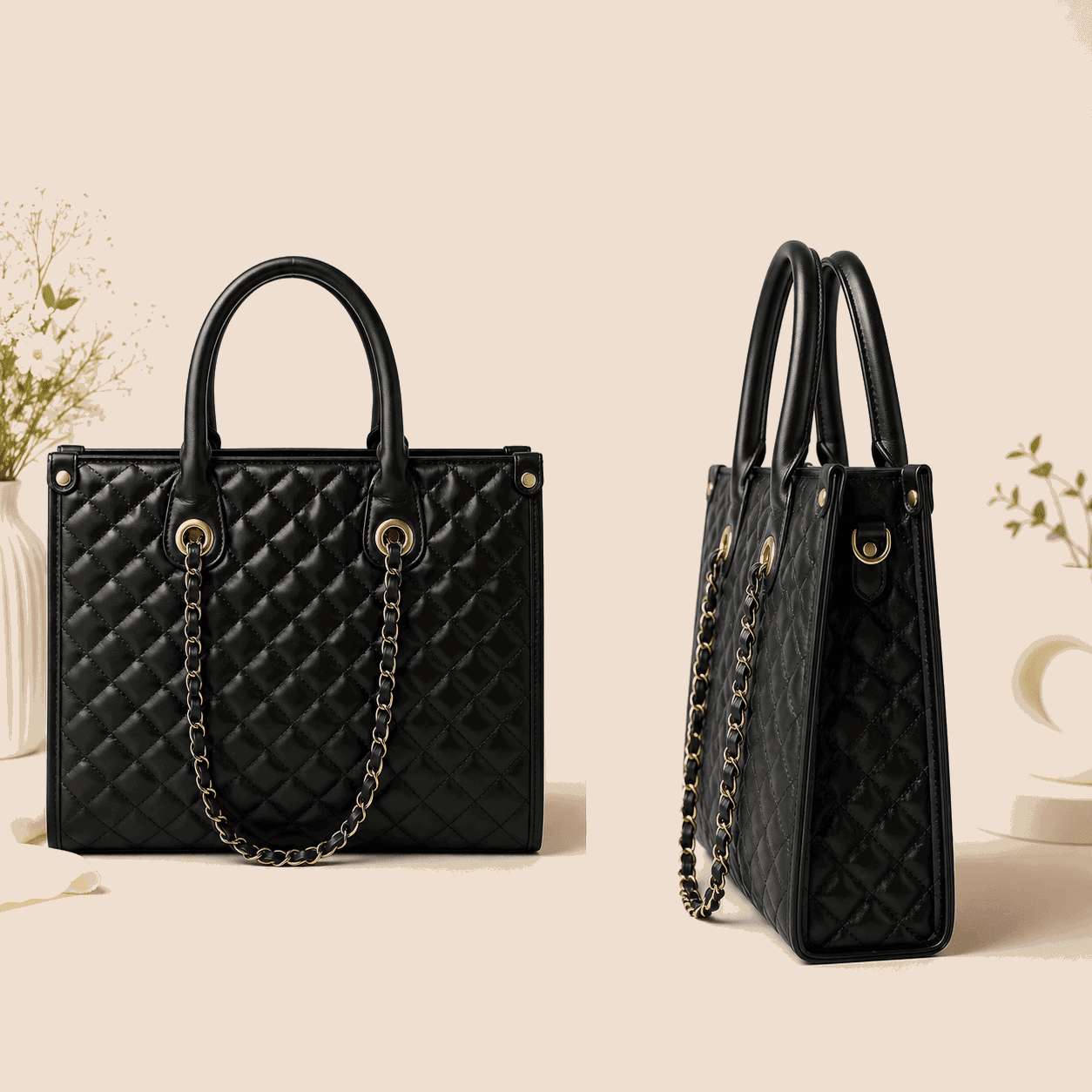Luna Classic Top Handle Bag - Nishat Creative Store