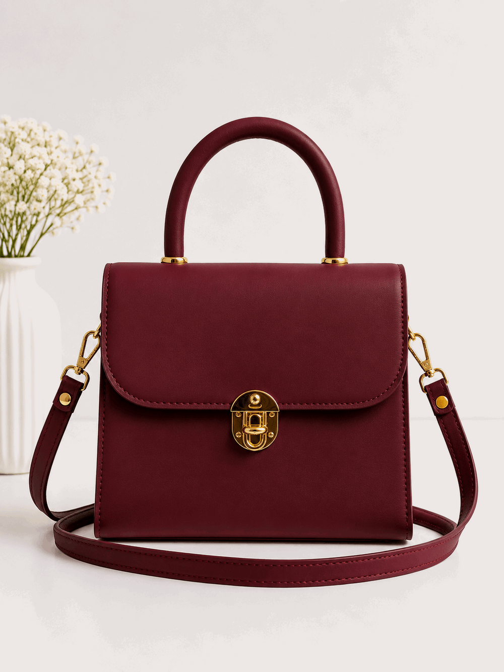 Croco Vault satchel Hand Bag