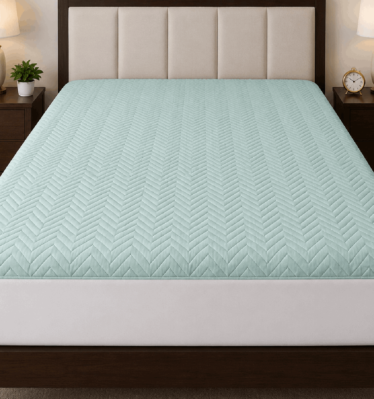 Mattress Protector Quilted Waterproof Ultra sonic NCS 116 - Nishat Creative Store