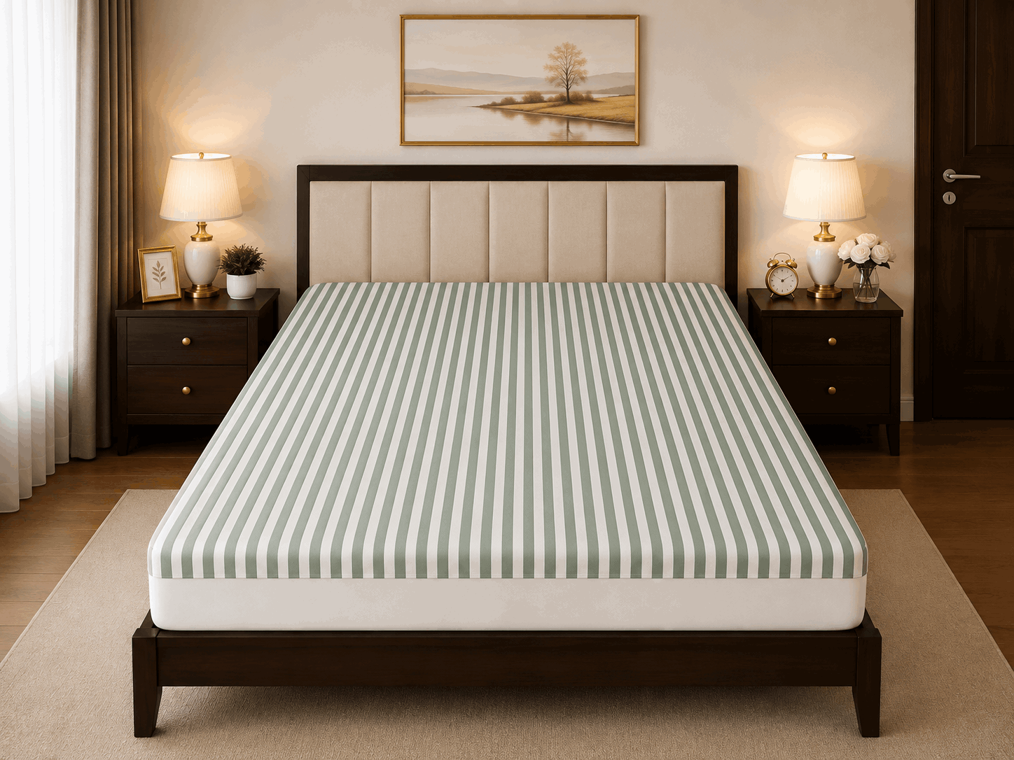 Mattress Protector Quilted Waterproof Ultra sonic NCS 125 - Nishat Creative Store