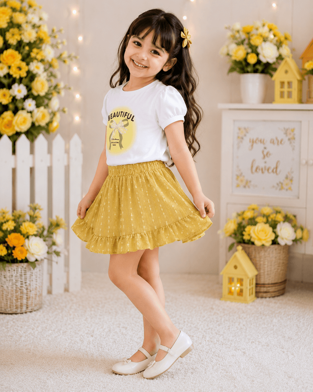 Mini Charm Skirt Set