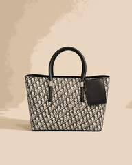 Monogram Classic Tote Bag - Nishat Creative Store