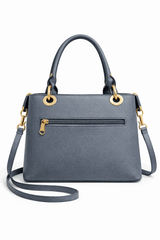 Montana West Vegan Leather Multi-Tone Handbag Gray - Nishat Creative Store