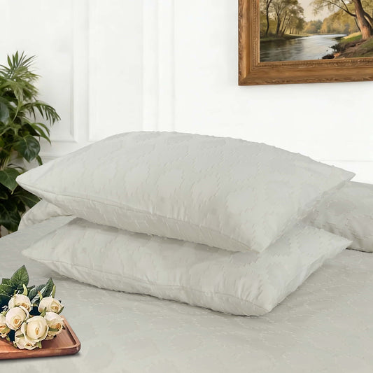 Motif Jacquard Quilt Cover 3 Pcs #268 - Nishat Creative Store