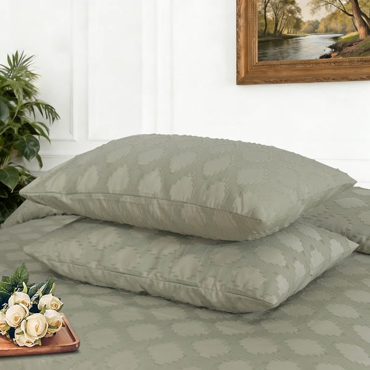 Motif Jacquard Quilt Cover 3 Pcs #273 - Nishat Creative Store