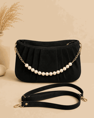 Pearl Chain Satchel Bag - Nishat Creative Store