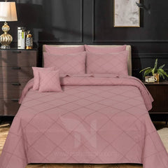 Pinch Pleated Quilt Cover Set 8 Pcs Design 162 Covers