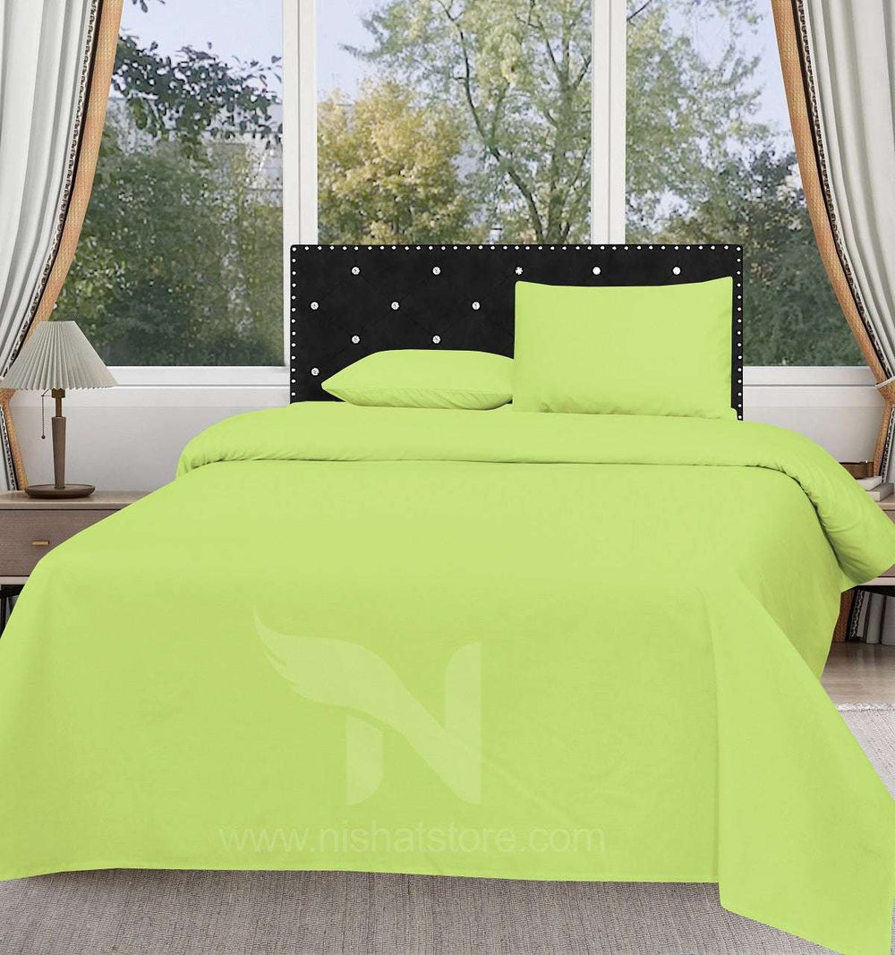 Plain Double Bed Sheet Design NC-C 170 - Nishat Creative Store