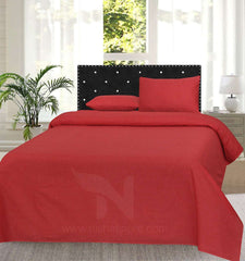 Plain Double Bed Sheet Design NC-C 177 - Nishat Creative Store