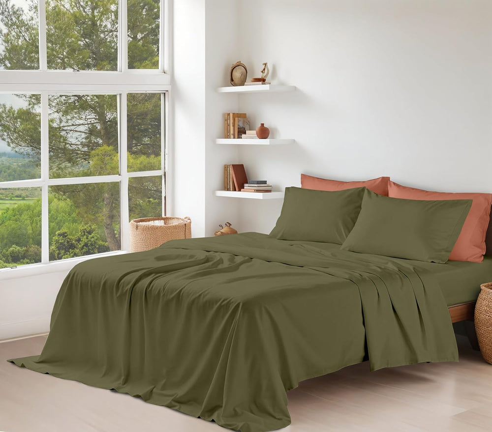Plain Double Bed Sheet Design NC-C 179 - Nishat Creative Store