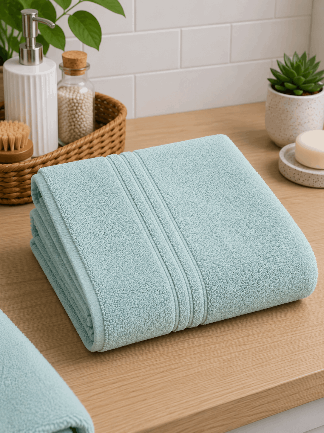 Premium Cotton Hand Towel Set of 2 - Nishat Creative Store