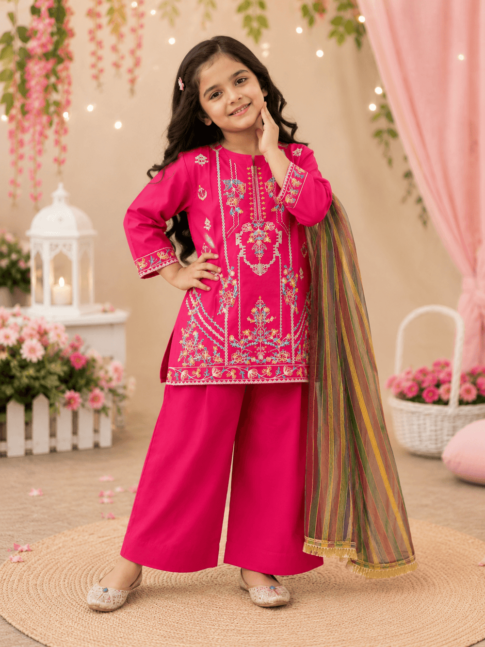 Princess Embroidered Fancy Suit