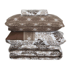Quilted Comforter Set 6 Pcs Design 1000 - Nishat Creative Store