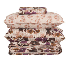 Quilted Comforter Set 6 Pcs Design 1009 - Nishat Creative Store