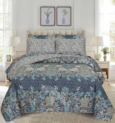 Quilted Comforter Set 6 Pcs Design 1013 - Nishat Creative Store