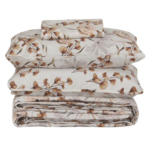 Quilted Comforter Set 6 Pcs Design 1042 - Nishat Creative Store