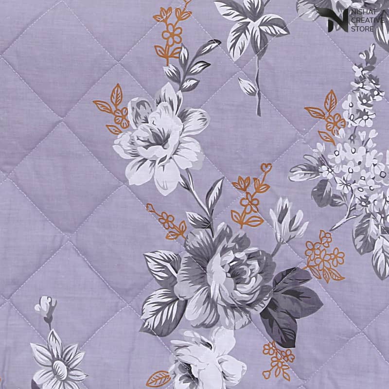 Quilted Comforter Set 6 Pcs Design 798 - Nishat Creative Store