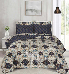 Quilted Comforter Set 6 Pcs Design 959 - Nishat Creative Store