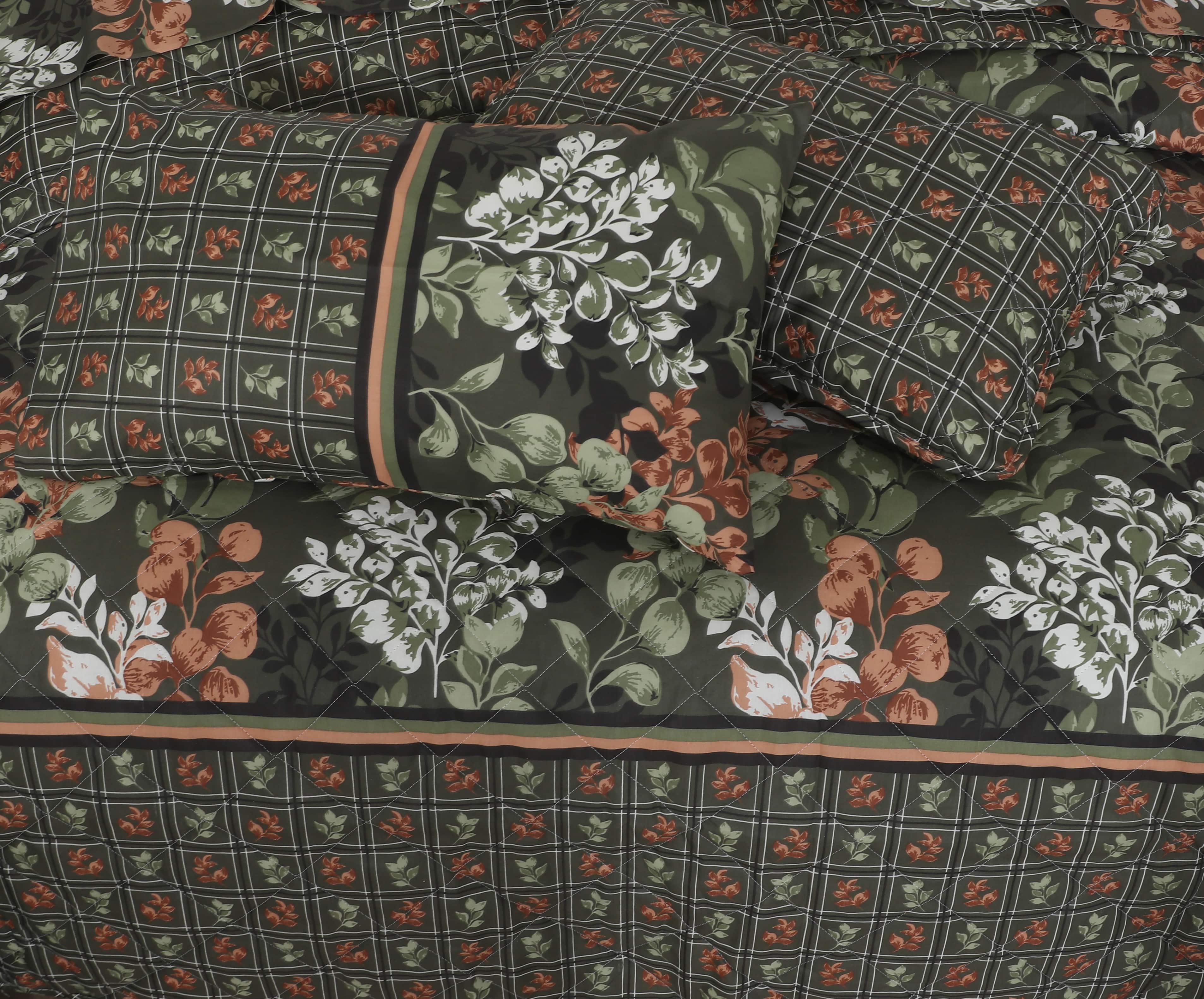 Quilted Comforter Set 6 Pcs Design 960 - Nishat Creative Store