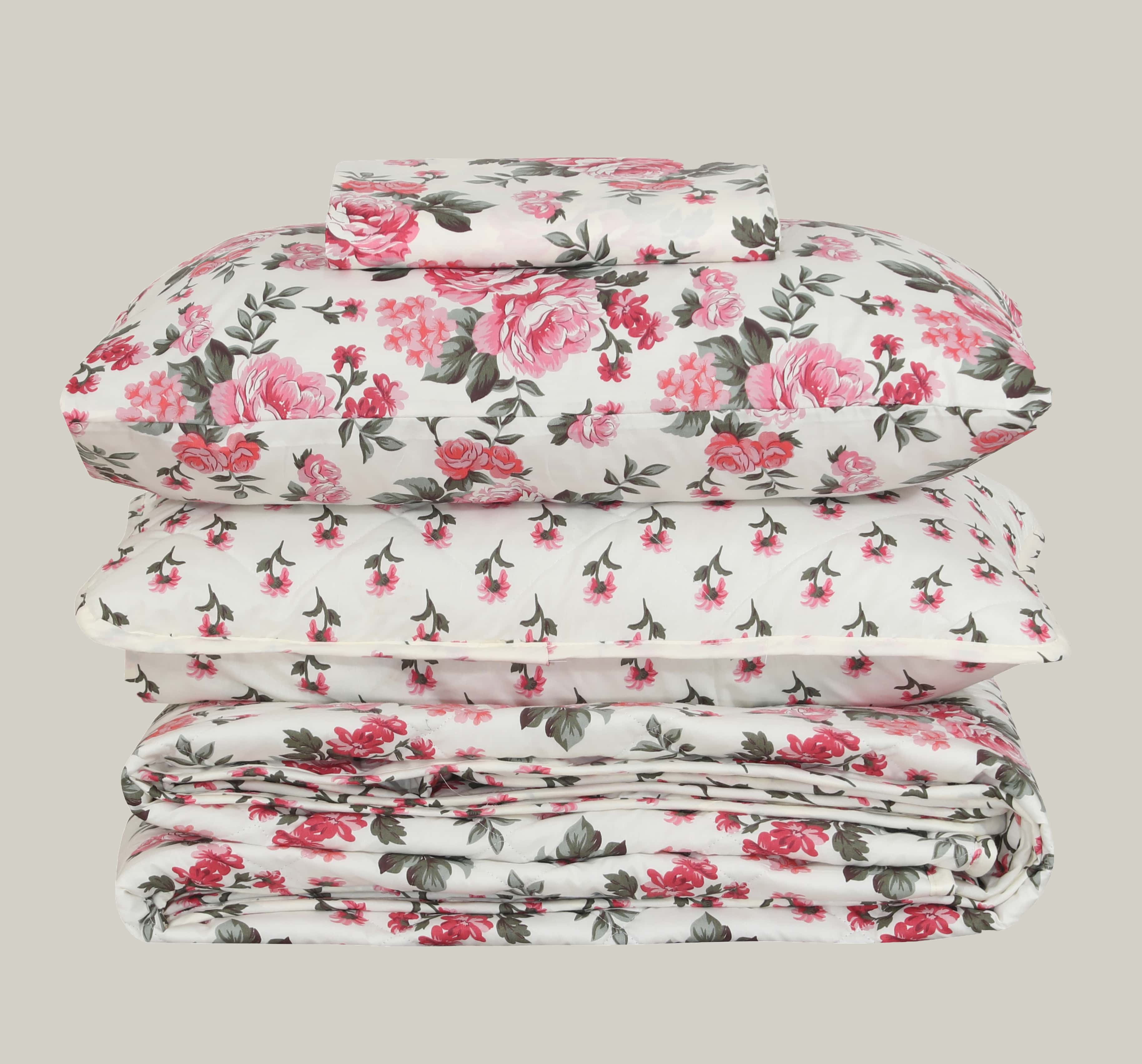 Quilted Comforter Set 6 Pcs Design 964 - Nishat Creative Store
