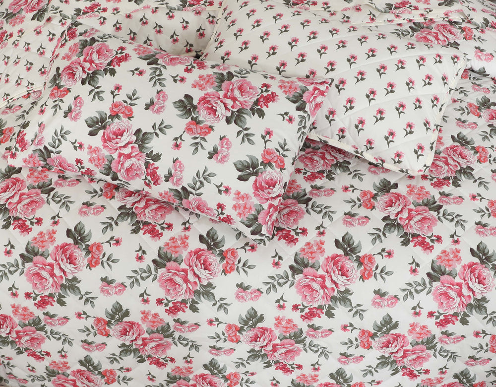 Quilted Comforter Set 6 Pcs Design 964 - Nishat Creative Store