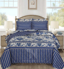 Quilted Comforter Set 6 Pcs Design 966 - Nishat Creative Store