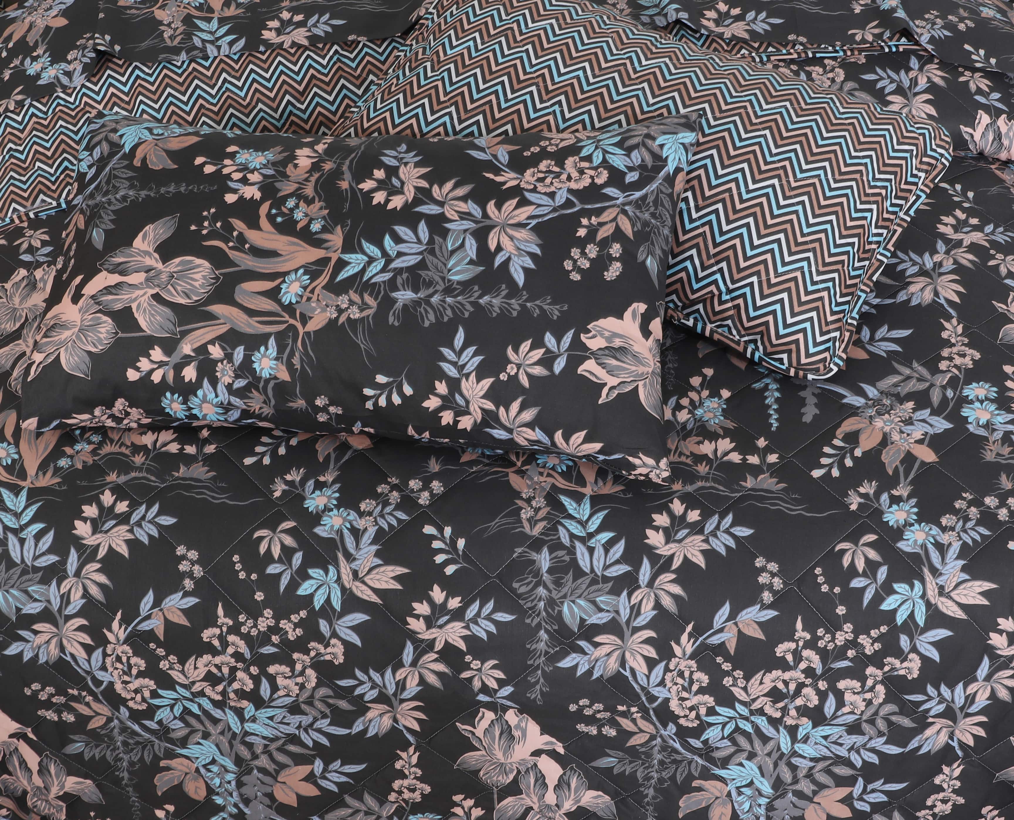 Quilted Comforter Set 6 Pcs Design 967 - Nishat Creative Store