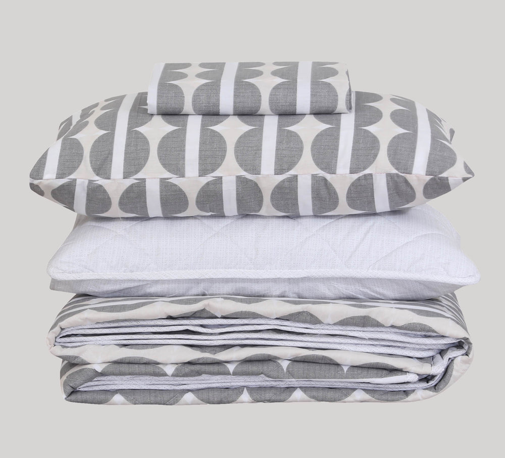 Quilted Comforter Set 6 Pcs Design 969 - Nishat Creative Store