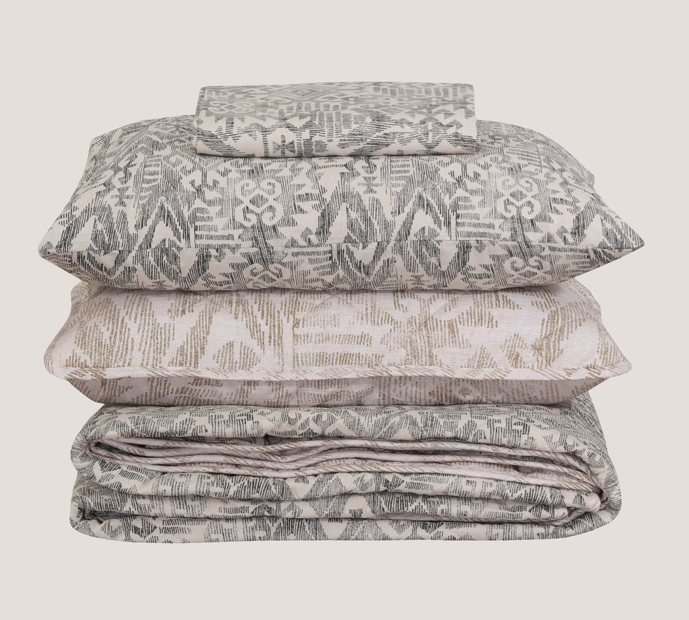 Quilted Comforter Set 6 Pcs Design 970 - Nishat Creative Store
